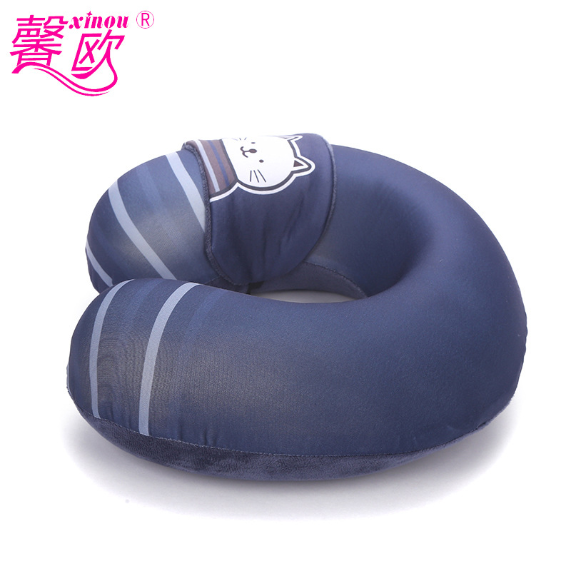 记忆棉旅行U型枕办公室汽车颈枕飞机午睡护颈枕颈椎枕头u形枕详情10