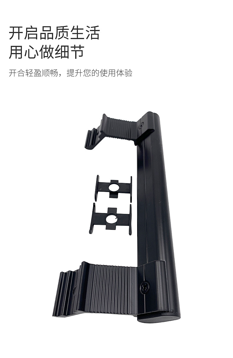 Factory direct supply of aluminum alloy LS15 door and window handles, mechanical sliding door handles for doors and Windows, export glass door handles pic 4