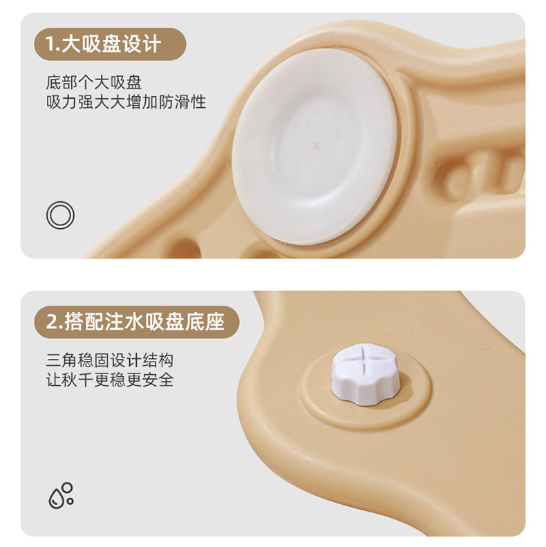 儿童秋千室内家用长颈鹿滑梯秋千小型家庭滑滑梯室内家用组合滑梯详情5