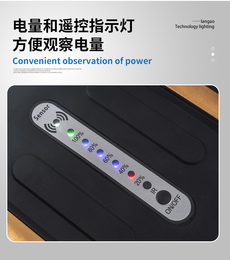 The 100W solar street lamp for outdoor courtyard lighting is energy-saving, waterproof and dustproof pic 13