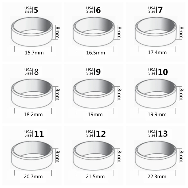In 2025, Amazon cross-border jewelry supply: Simple and stylish stainless steel rings for men, wholesale of European and American jewelry and accessories pic 14