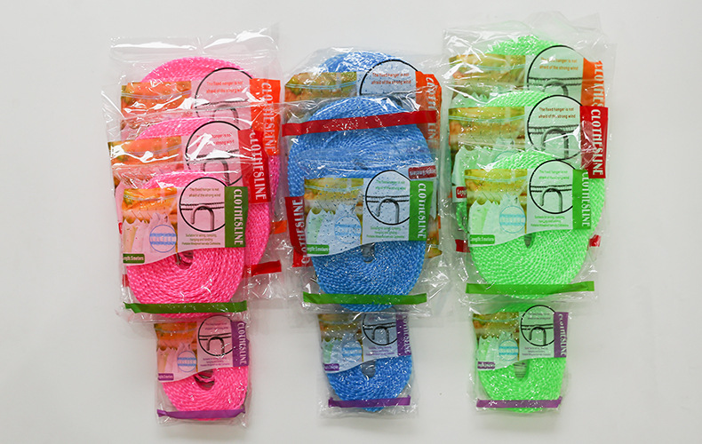 Clothesline, indoor and outdoor non-perforated clothesline, anti-slip and windproof clothesline, rope for hanging quilts and clothes pic 1