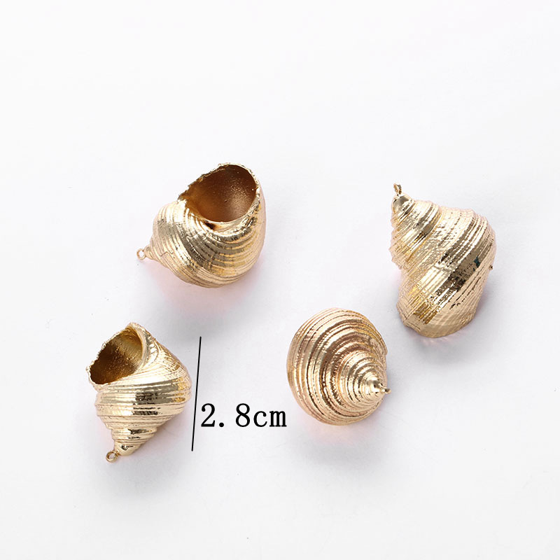 Gold-rimmed natural shell popular bracelet accessories, small conch light luxury, niche semi-finished diy accessory materials pic 11