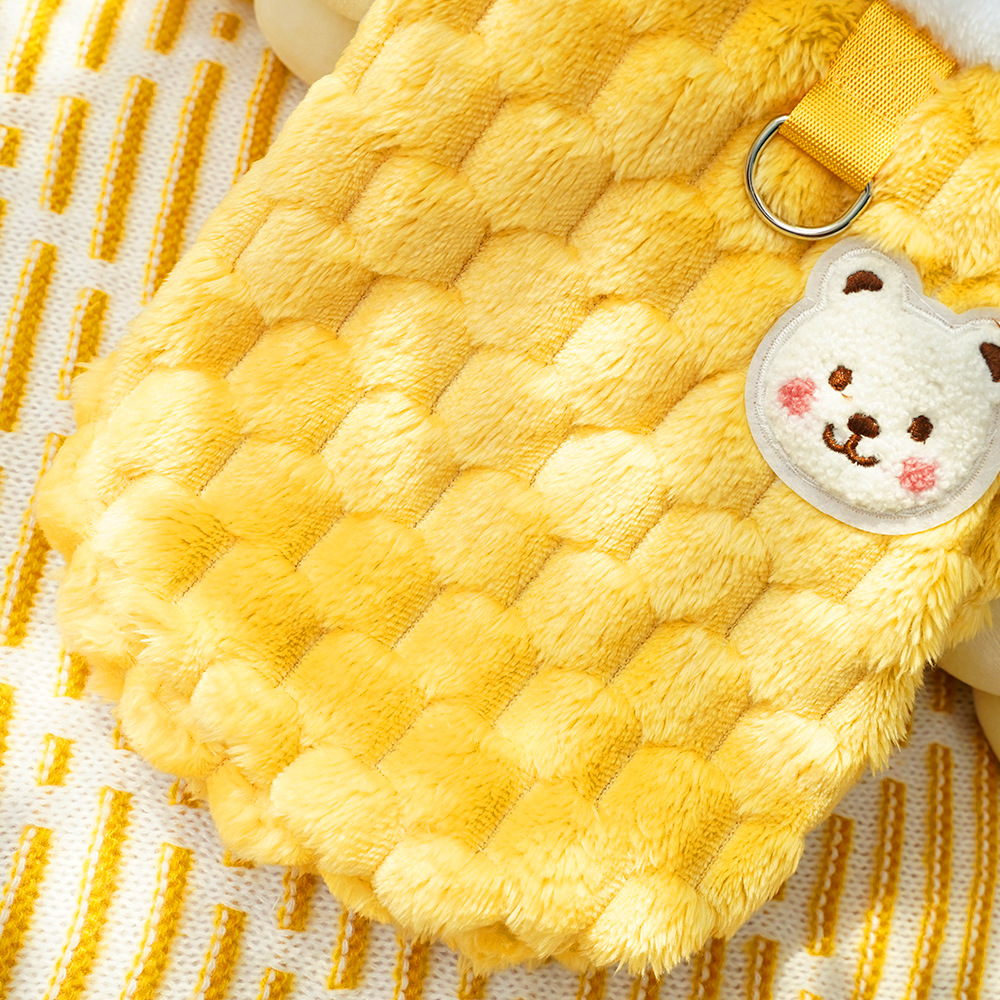 New autumn and winter collection of dog towing clothes, Bichon Frise pet, Teddy, Schnauzer cat supplies with fleece for wholesale pic 10
