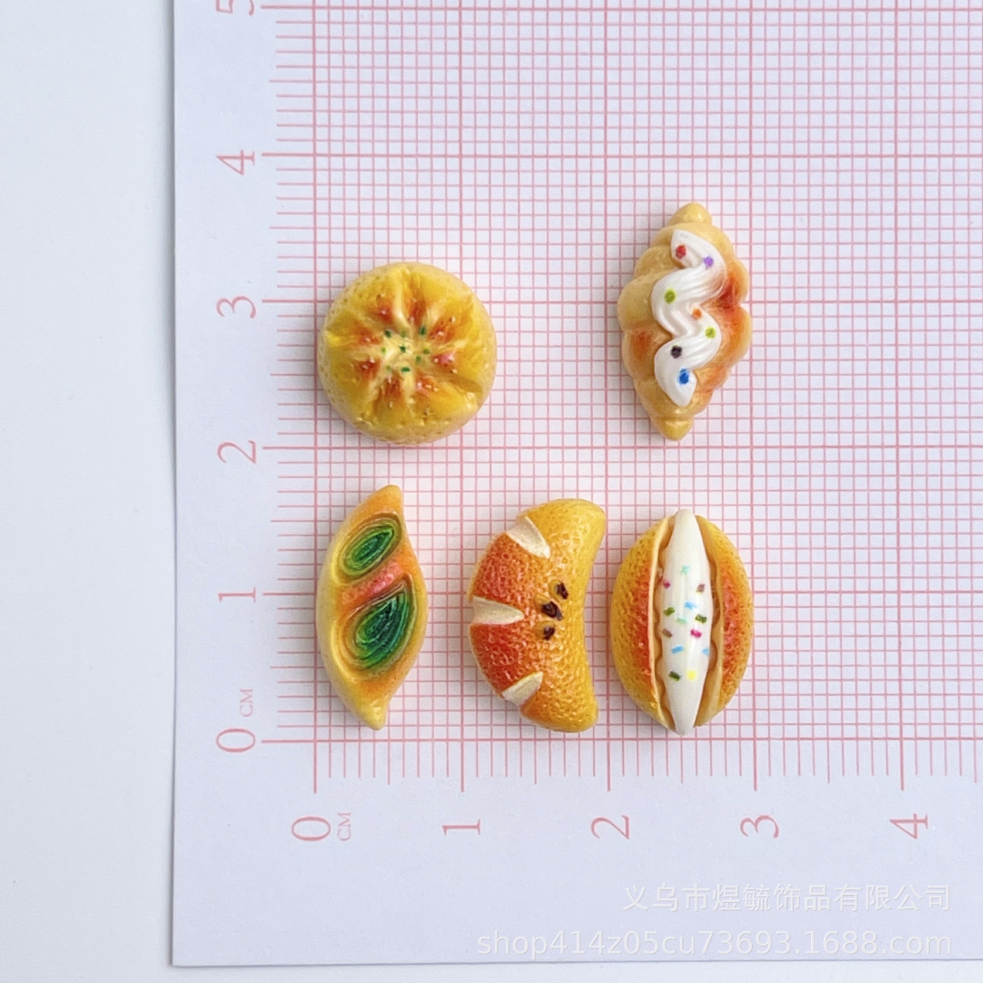 Macaron food and play tableware, cheese, cute shoe buckles, diy accessories, cartoon mini knives and forks, hair clips, resin accessories pic 15