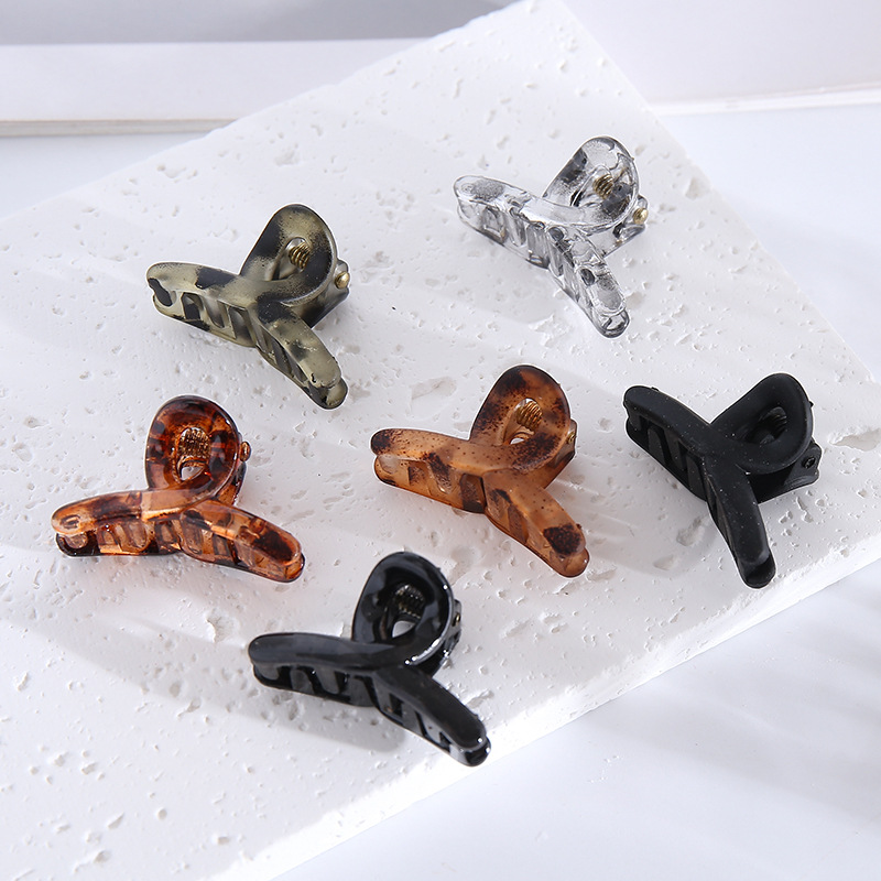 Coffee-colored small hairpin, matte and frosted bangs, hair clipper, small hair clipper for top and side decoration, cross-border hair accessory wholesale pic 18