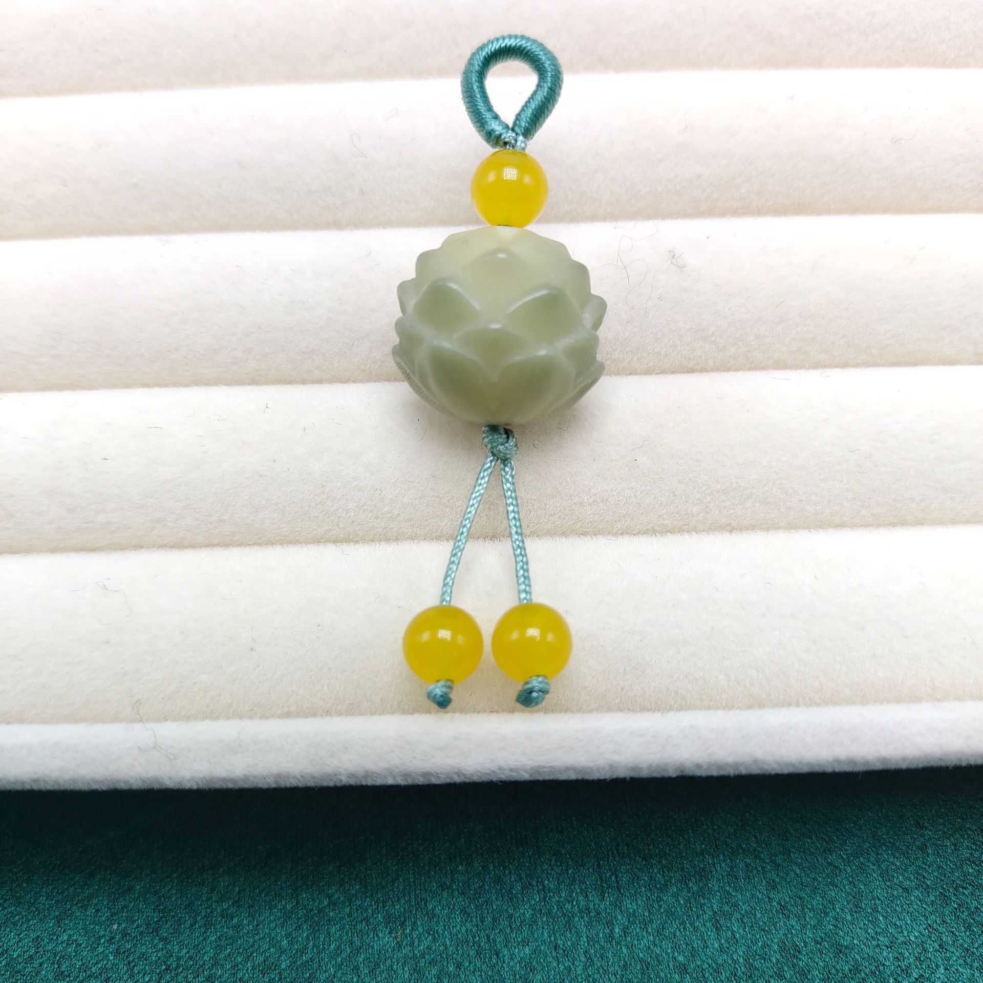 天然菩提根猫爪猫咪莲花小滴溜挂坠手串项链吊坠隔珠文玩饰品配件详情12