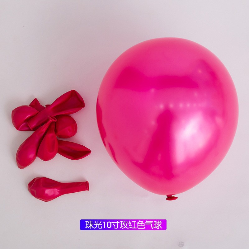 2.2-gram 10-inch matte latex balloons, pearlescent balloons, wedding balloons, party decorations, macarons, arch doors, wedding pic 41