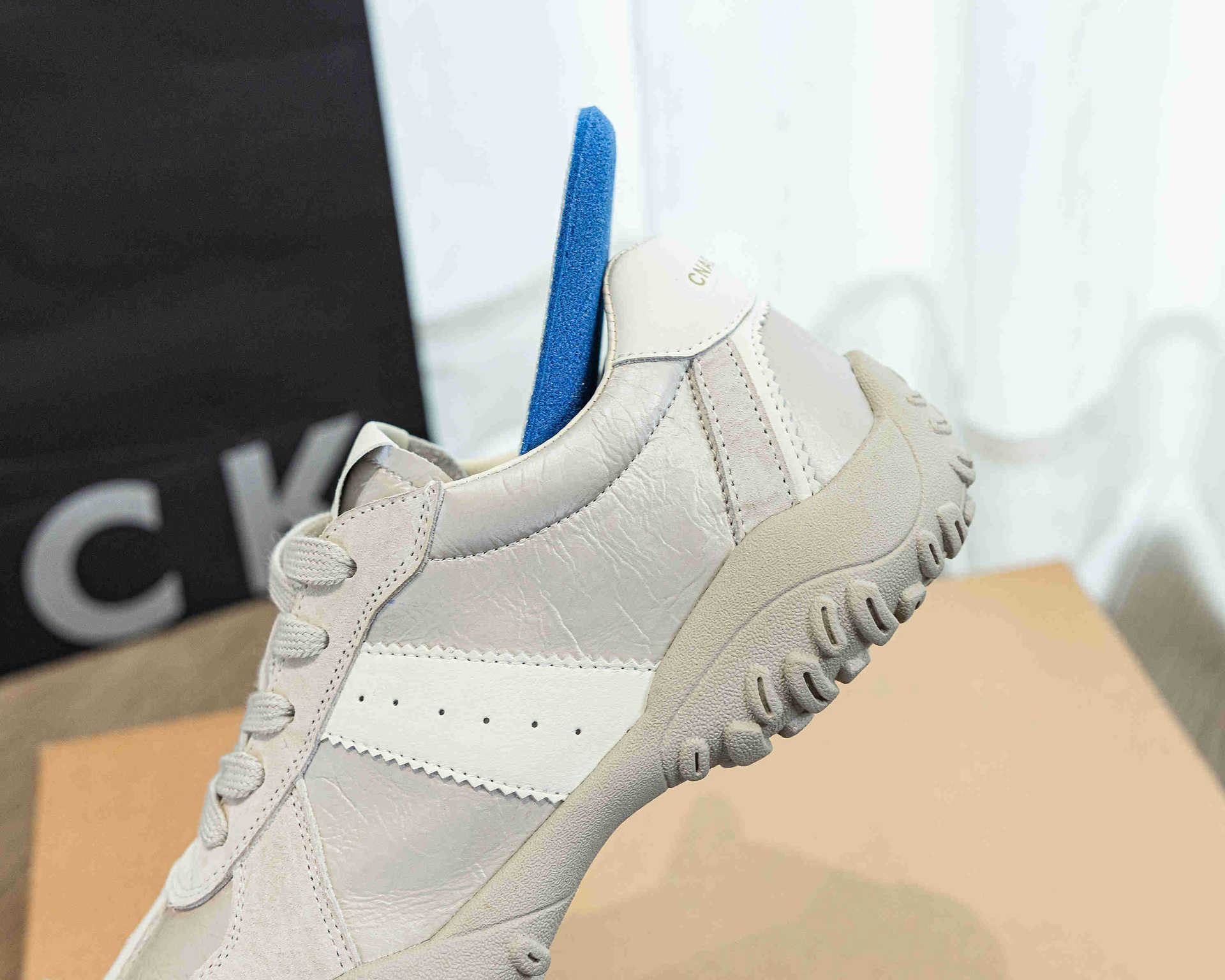 A new type of leather anti-slip and versatile De Xun shoes for women with soft soles, 56002, which can increase height by 7 cm pic 38