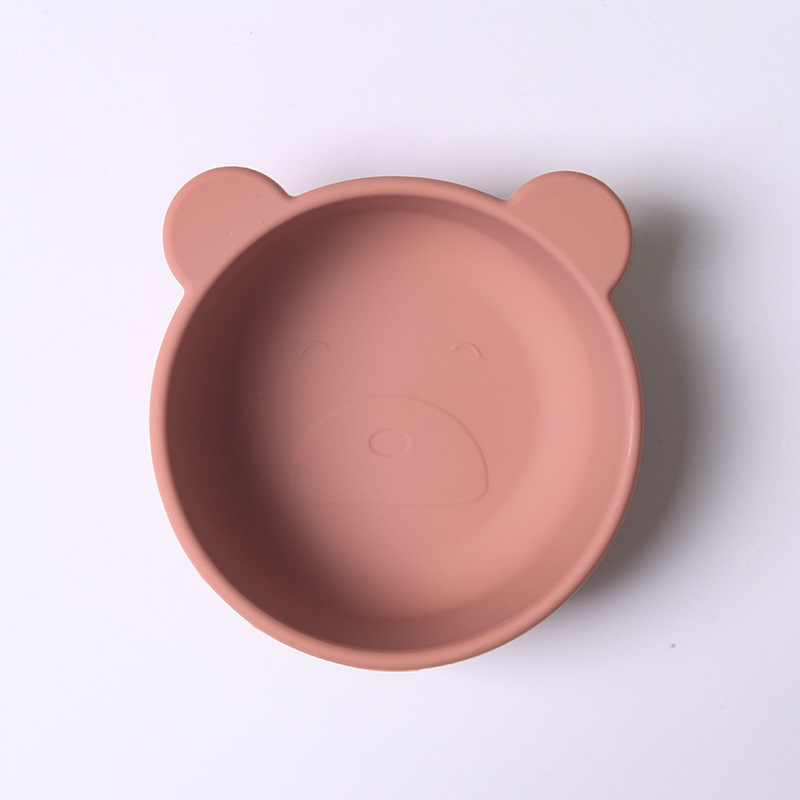 跨境新款儿童餐具硅胶碗宝宝婴儿辅食碗零食碗母婴用品工厂批发详情7