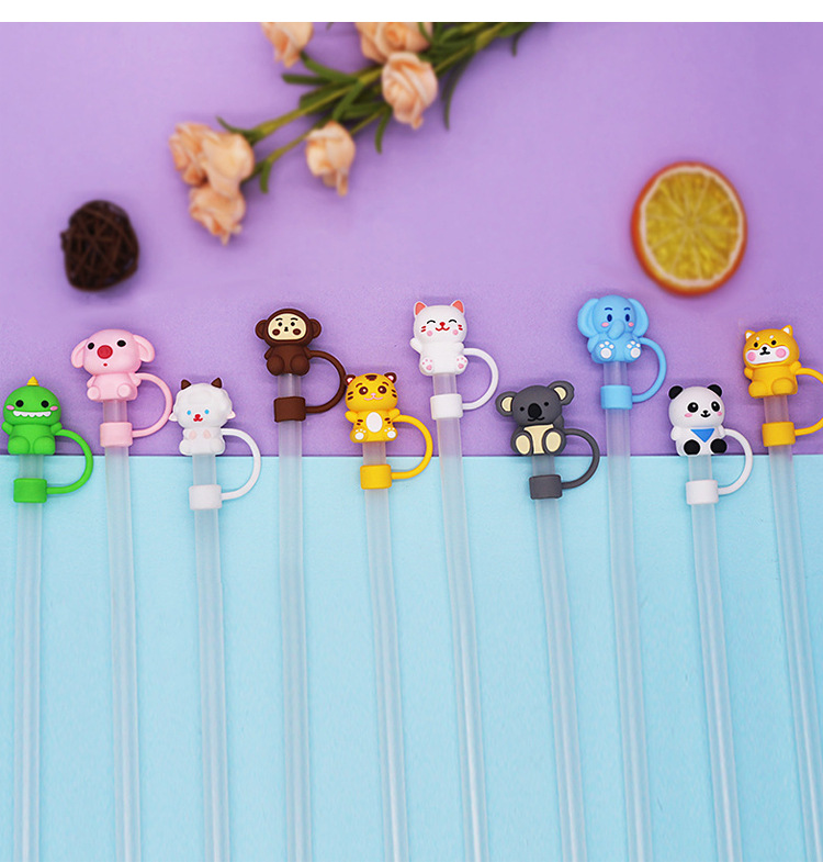 现货史丹利杯配件专用吸管帽花朵吸管套冰霸杯10mm吸管塞厂家直销详情11