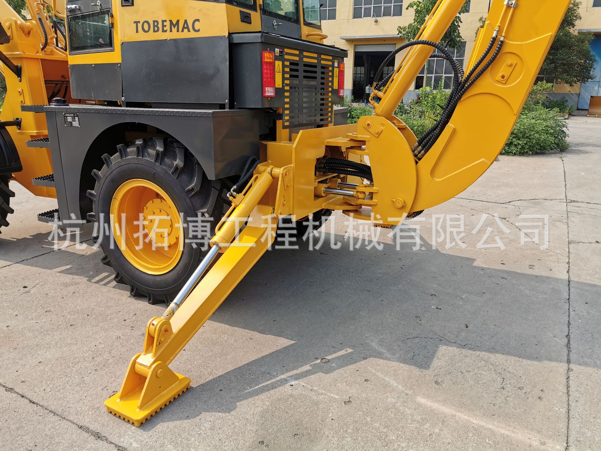The new model of WZ30-25 tire-type loading machinery, a multi-functional front and post-production excavator and a high-efficiency loader with both ends busy, is now available for direct sales from the manufacturer pic 13