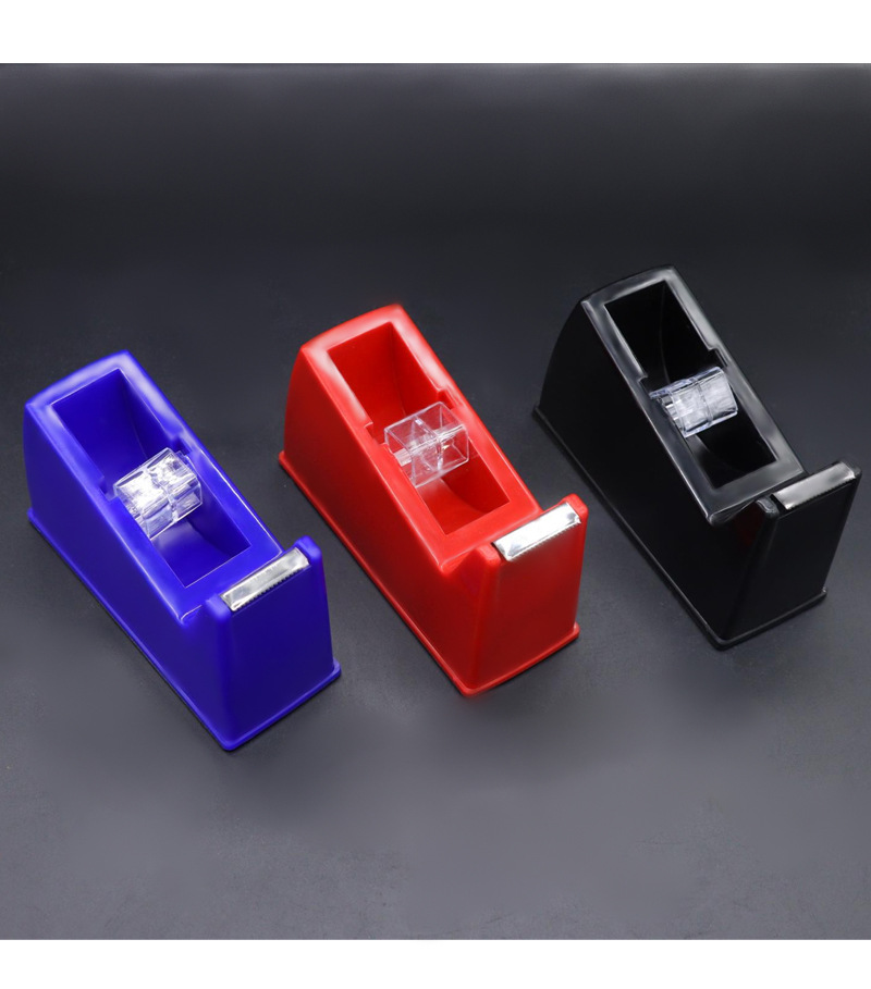 The stationery large-sized dual-purpose tape holder and tape cutter are suitable for tape holders within a width of 2.4CM pic 8