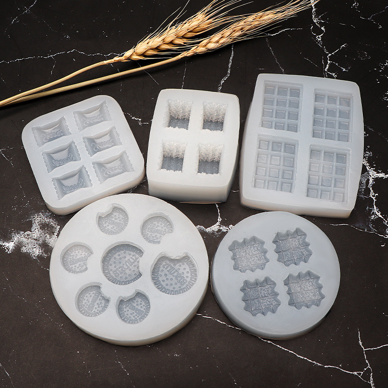 华夫饼威化饼干糖果硅胶模具蛋糕装饰DIY蜡烛滴胶现货批发详情2