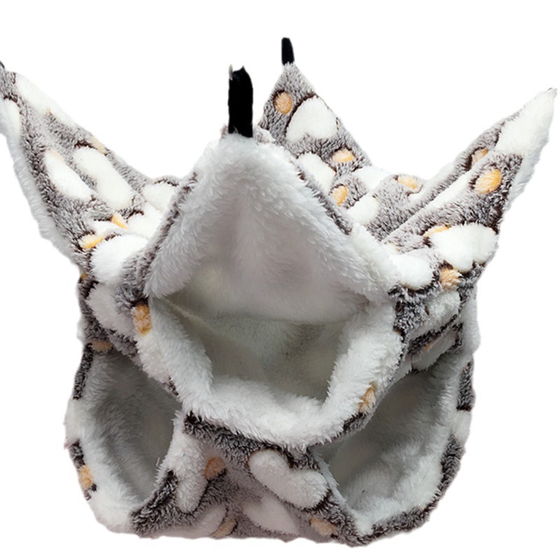 仓鼠吊床蜜袋鼯花枝鼠三层保暖吊床 悬挂式松鼠睡袋 小宠吊床详情1