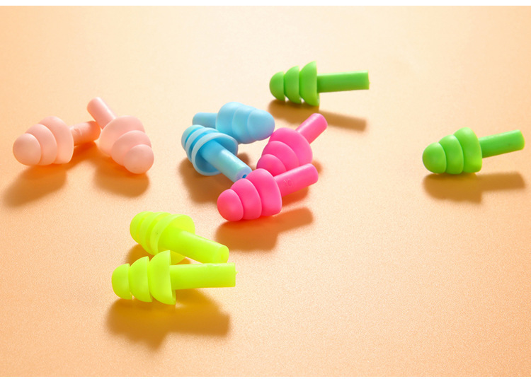 Wireless silicone Christmas tree soundproof earplugs 1270 noise-reducing sleep plugs Industrial bullet-type waterproof swimming earplugs pic 13
