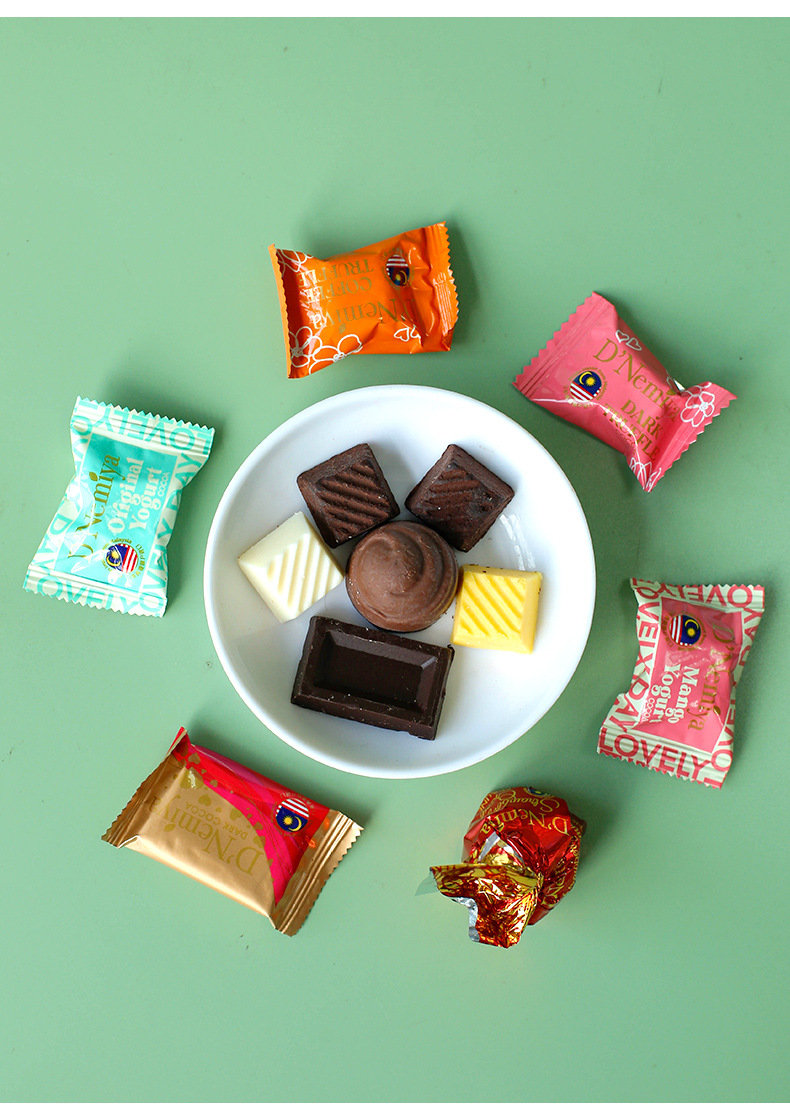 马来西亚进口黑松露巧克力散装结婚喜糖小零食伴手礼物详情3