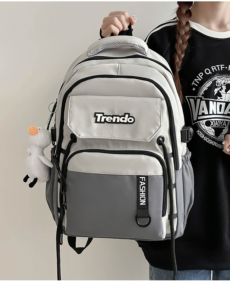 Schoolbag for boys, large capacity, high-end feel, 2025 new style for boys, high school students, backpacks for girls, college students pic 12