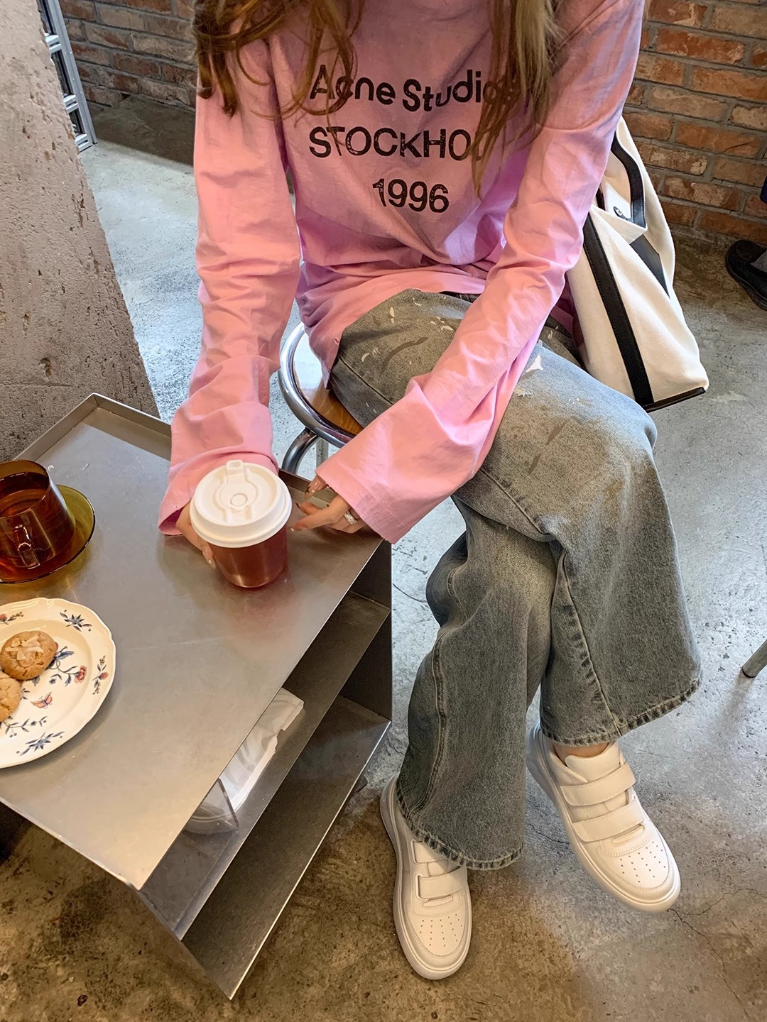 sheii苏茵茵同款~6.5cm厚底~笑脸魔术贴增高休闲运动板鞋女小白鞋详情12