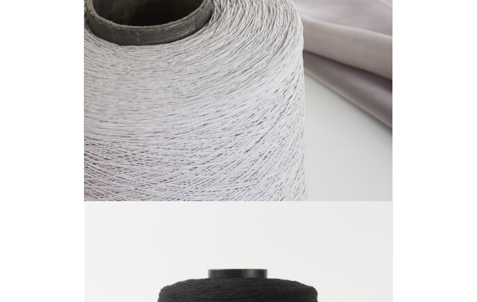 Wholesale of black and white Thai latex filament-coated polyester nylon double bag covered yarn round elastic elastic band thread pic 14