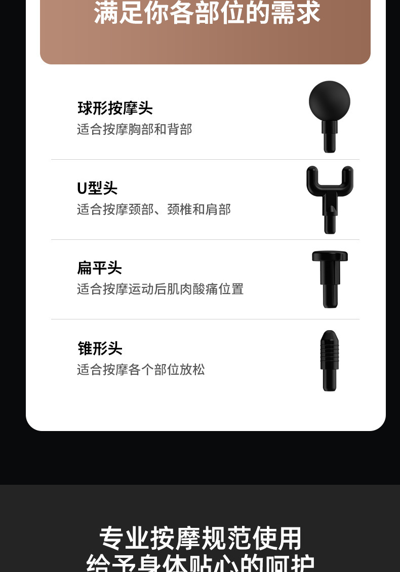 Cross-border digital display dual-head massage gun, convenient for fitness, muscle relaxation, vibration, professional grade electric fascia gun pic 19
