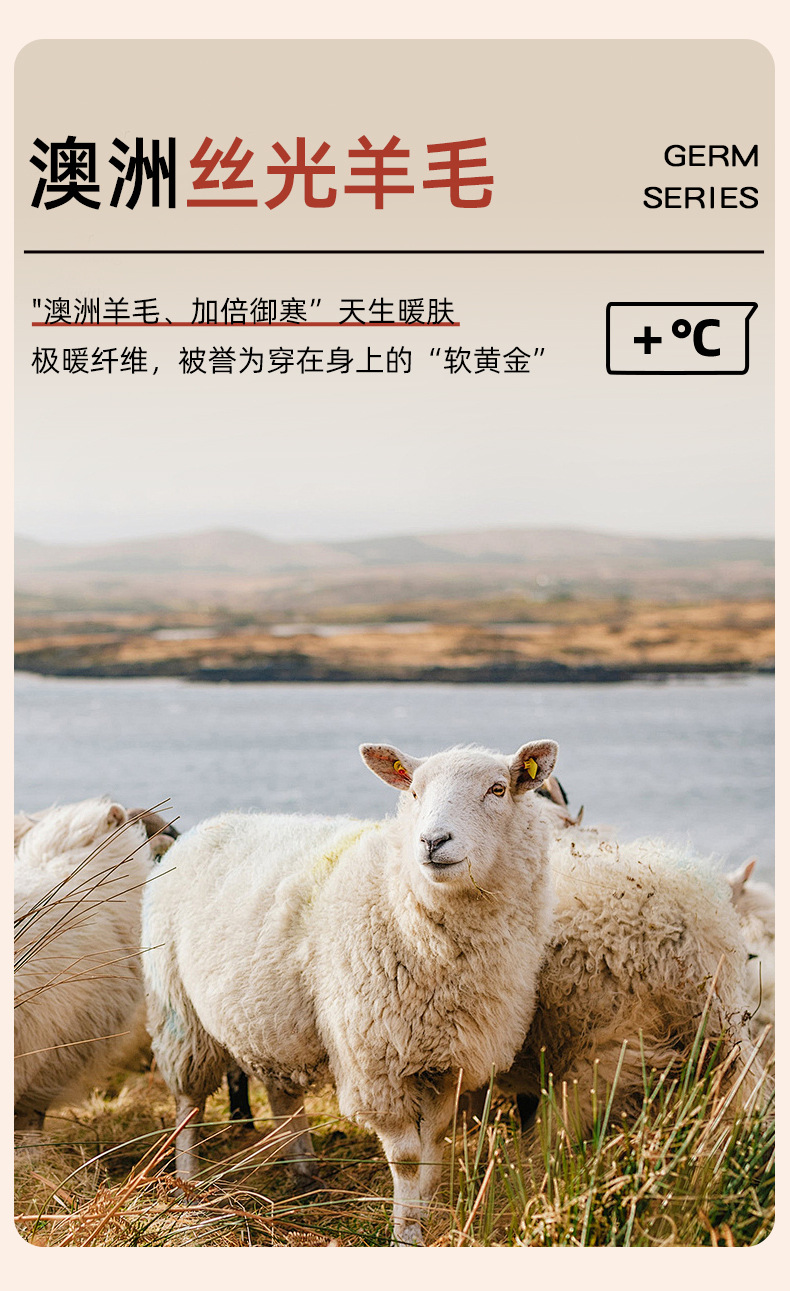 420g腈纶德绒面料加厚AB面德绒弹力面料秋冬保暖内衣打底衫面料详情6