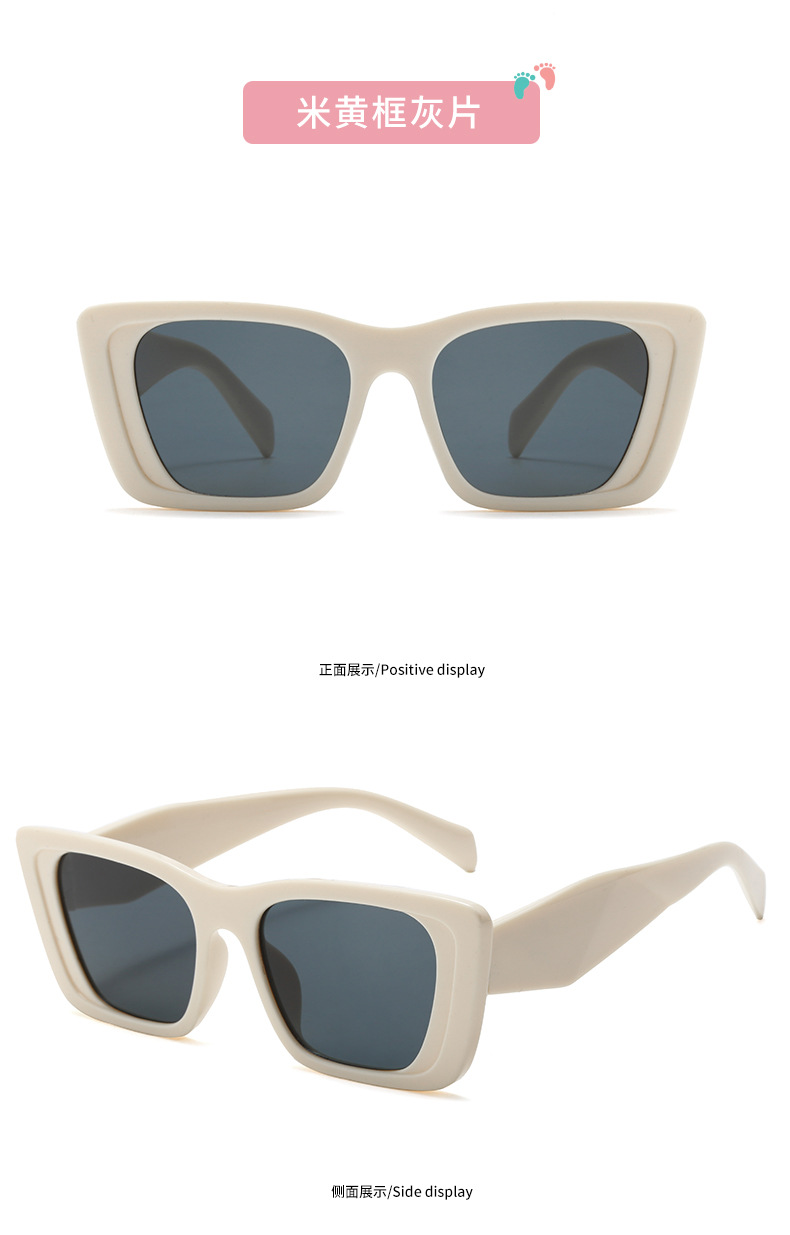 Nuevo estilo europeo y americano caja de niños gafas de sol gafas de protección uv moda hombres y niñas montar pasarela sombra gafas de sol lote pic 12