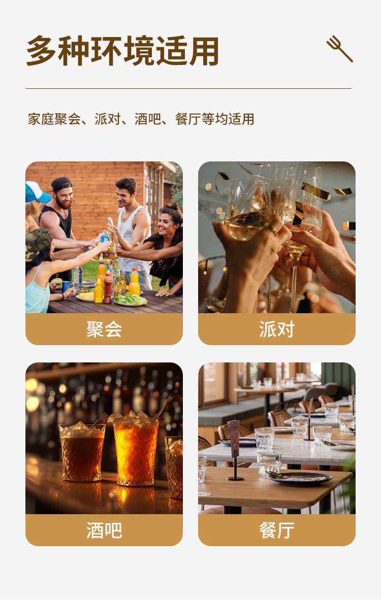 家用派对装字母水果叉创意儿童动物可爱圣诞节水果叉套装便当签详情5