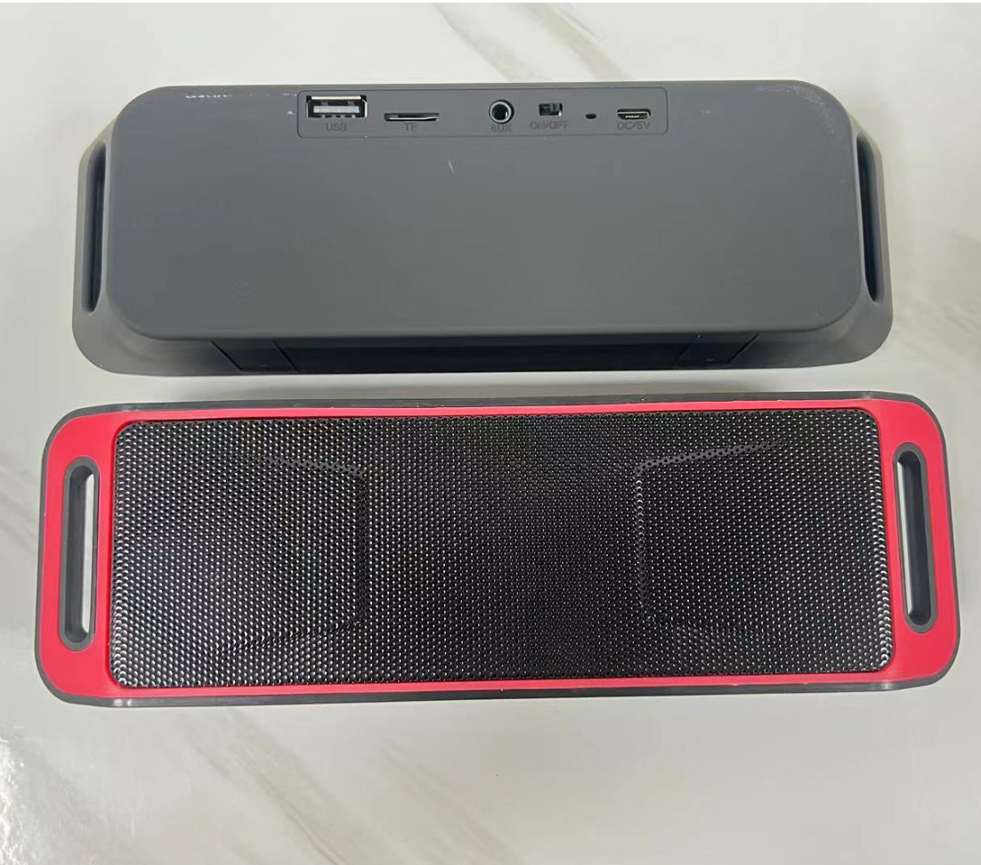 Cross-border mini speaker, Bluetooth subwoofer, card-inserting small speaker, portable home desktop player, stereo pic 3