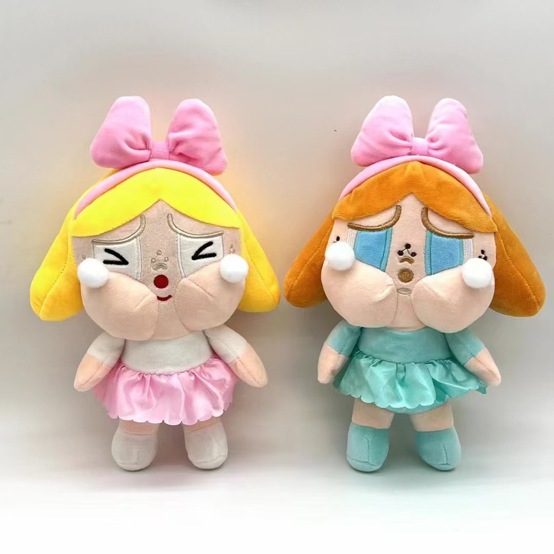 新款变身哭娃公仔crybaby可爱泡泡玛特毛绒玩具挂件玩偶嘟嘟女孩详情6