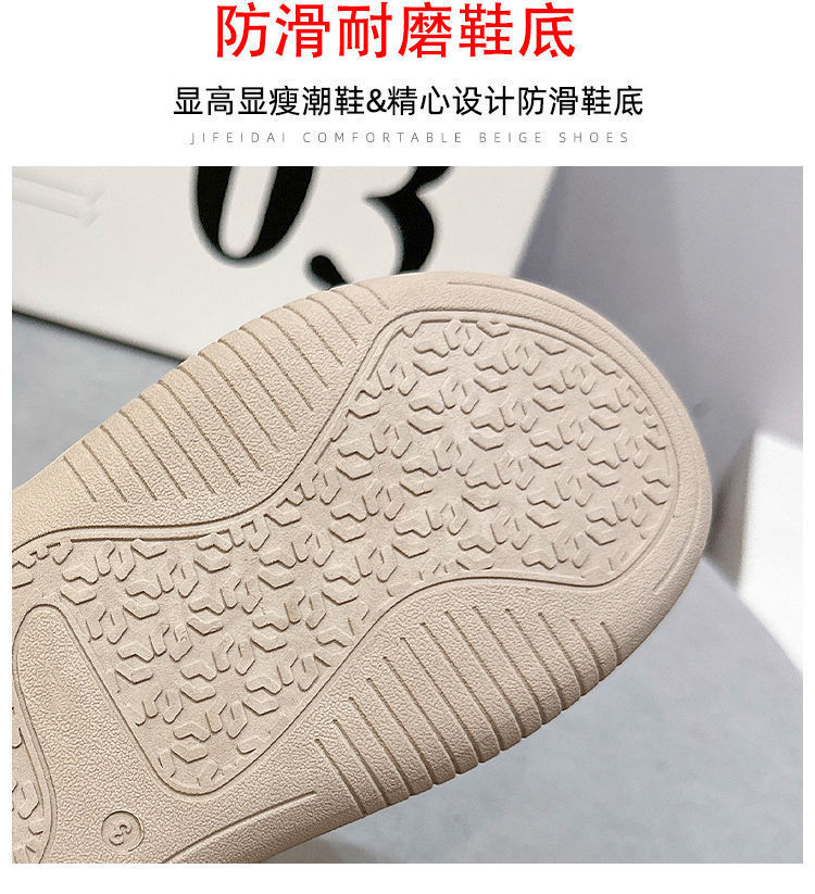 爆款软底小白鞋女2024新款德训鞋子ins百搭复古休闲鞋时尚板鞋子详情8