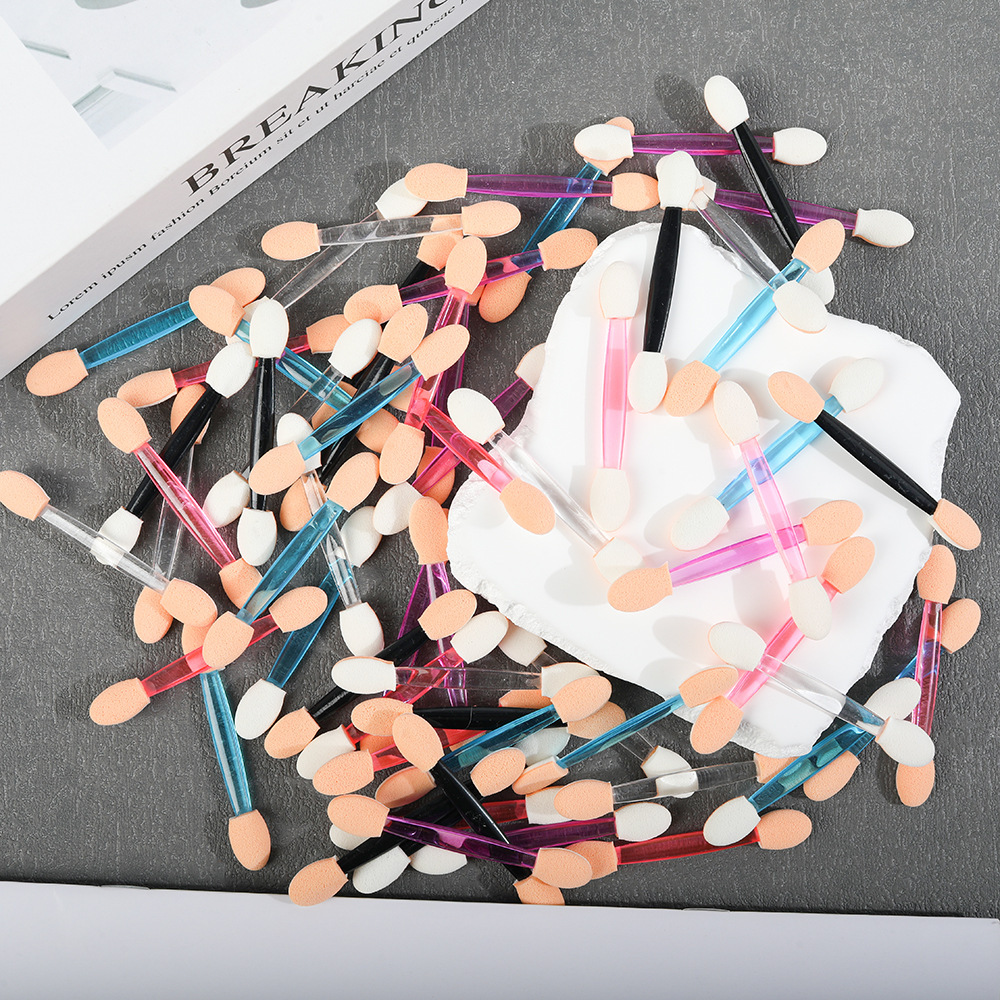 眼影棒多款多功能双头涂抹均匀一次性迷你长杆新手易上手美妆工具详情25