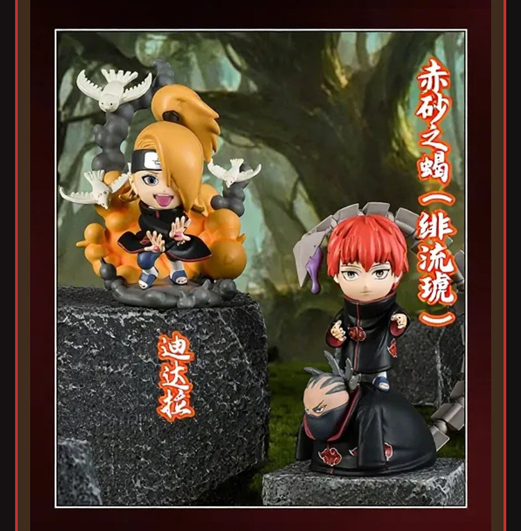 Authentic TOPTOY Naruto Akatsuki Blind Box desktop decoration birthday gift pic 7
