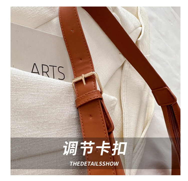 复古通勤质感单肩包包女2024今年流行韩版气质腋下包托特包时尚女详情5