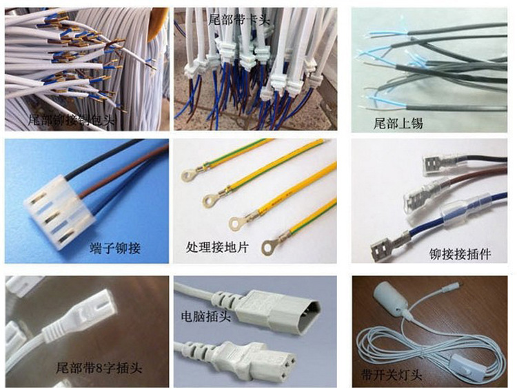 Supply American standard elbow power cords, American plug connection wires, Costa Rican American standard word tail extension wires pic 23