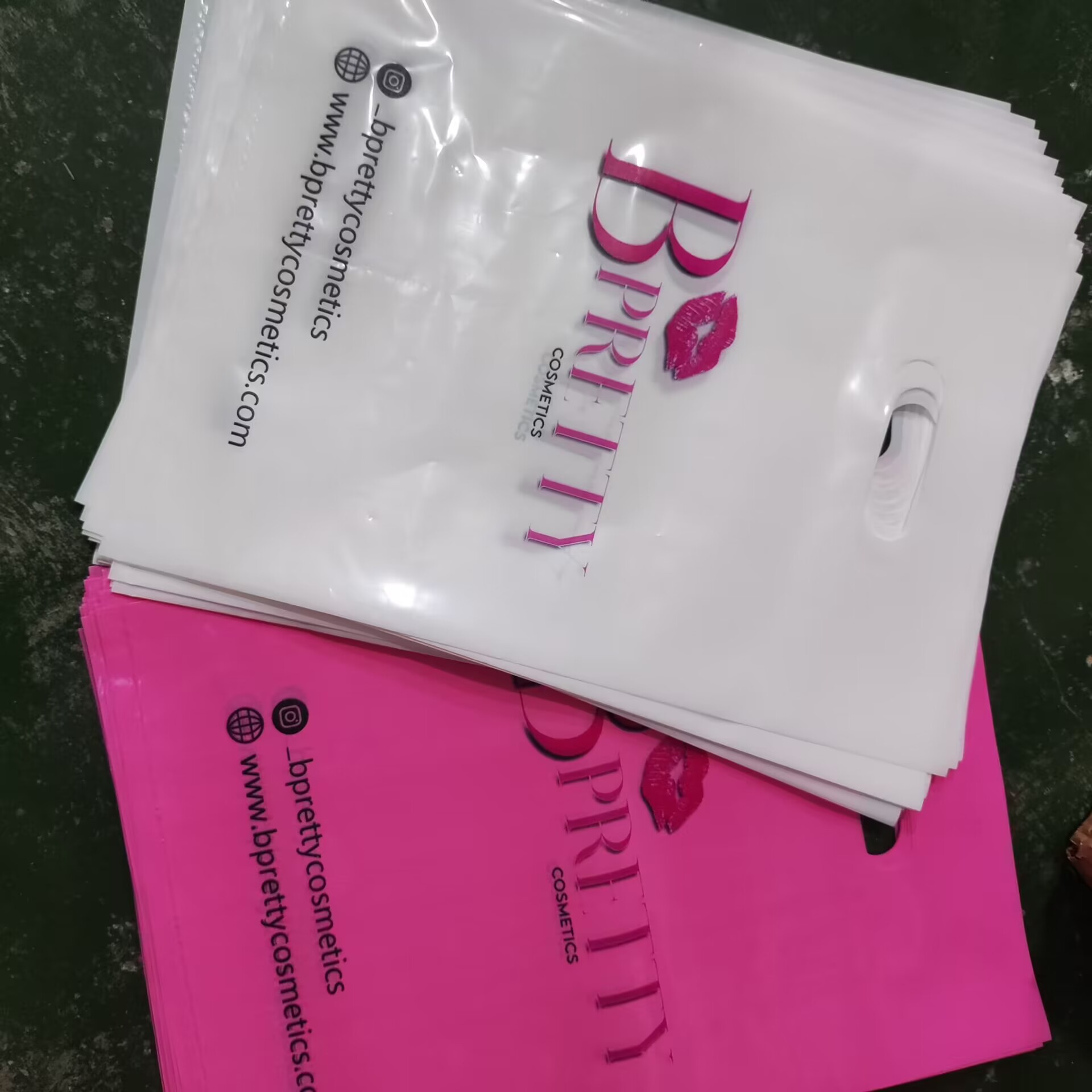 塑料袋定制印刷礼品塑料袋购物袋广告平口手提袋服装手机店包装袋详情7