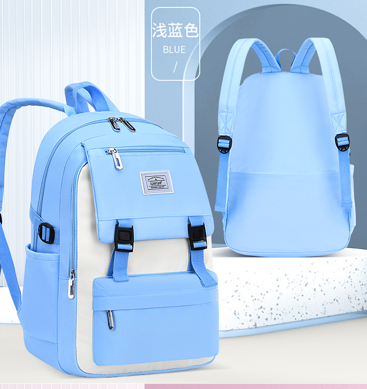 醇龙小学生书包女1-3-6年级新款日系初高中轻便儿童护脊双肩书包详情14