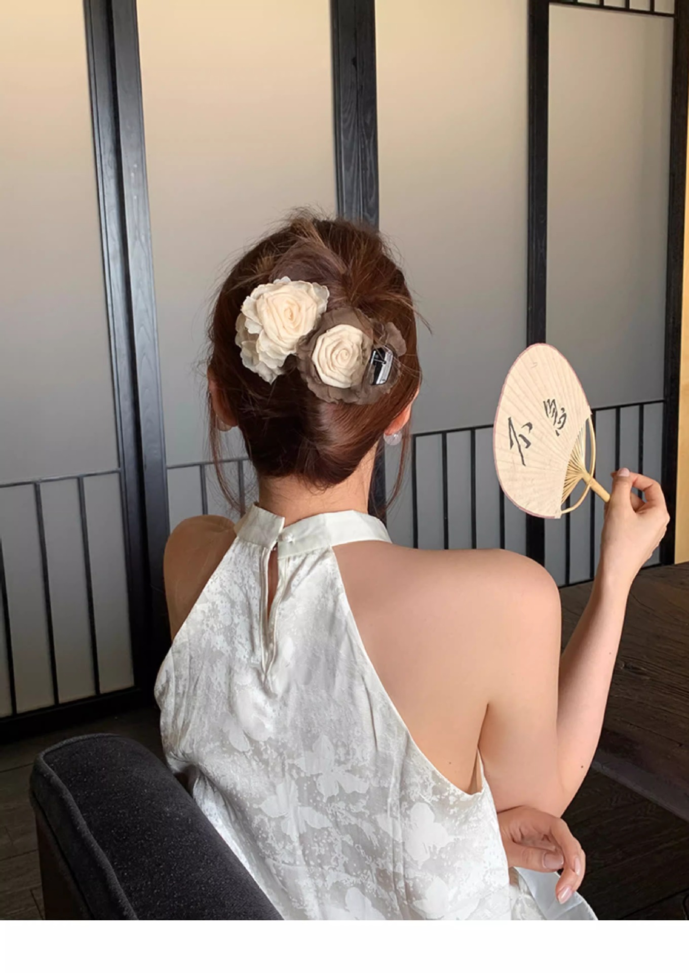 Early spring accessories: flower-shaped hairpins, large female hairpins, large hair volume at the back of the head, shark hairpins, popular hairpins, pearl hairpins, headwear pic 32