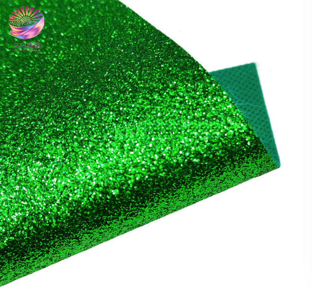 格利特PU皮革金葱闪粉反光面料珠光地毯箱包鞋材手机壳女装连衣裙时尚材质详情28