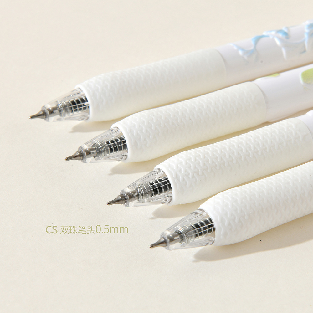 Chenxi Blank Fragrance Relief Pen 3D Gel Pen CS Double nib 0.5mm Black Signature Pen for students pic 33