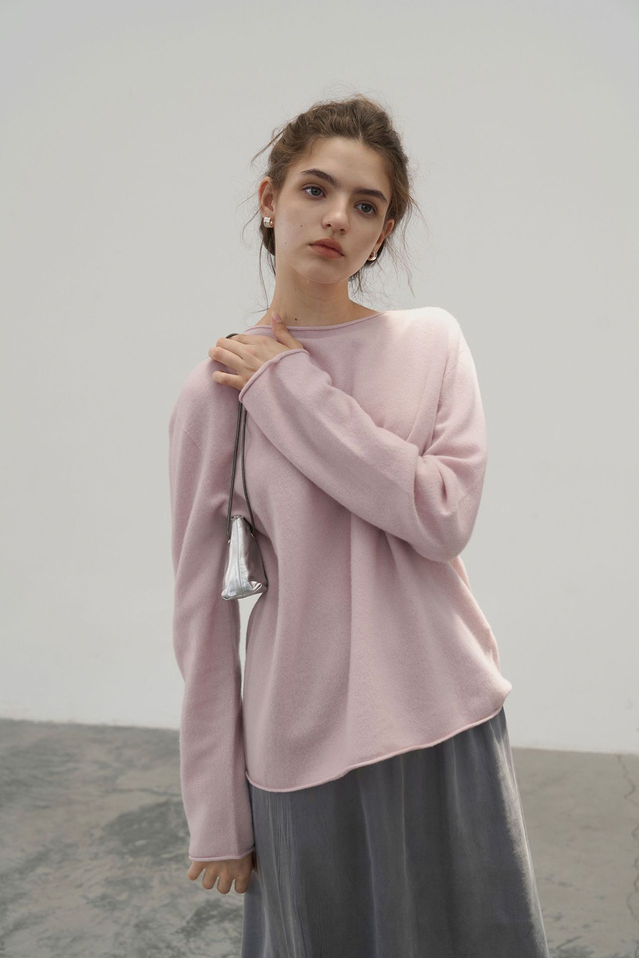 Korean-style seamless one-piece process round-neck pullover cotton and wool sweater, basic base layer for women a1183 in autumn and winter pic 37