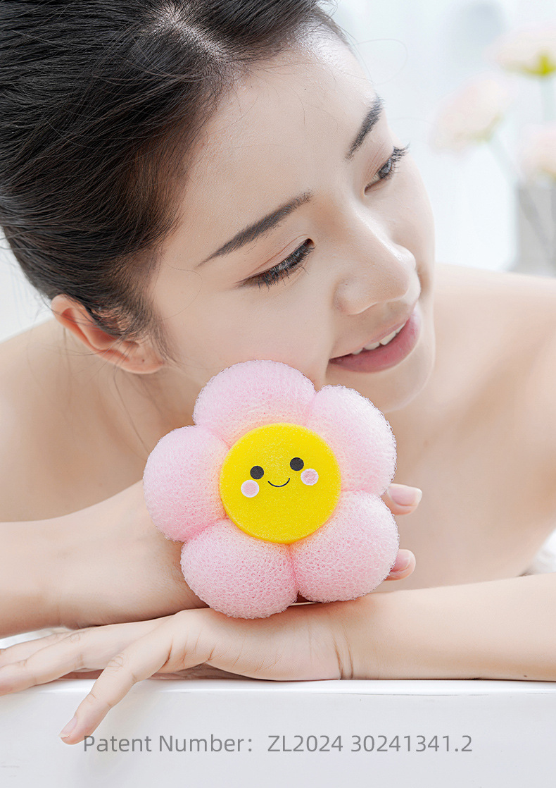 Yuesi home patented flower-shaped dense milk foam SPA bath详情2