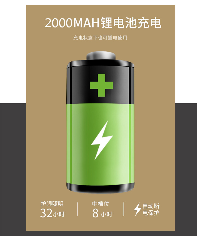 Новая USB-адаптивная настольная лампа LED, проходящая через границу, может быть заряжена новой китайской гостиной, в которой читается ночная лампа pic 17