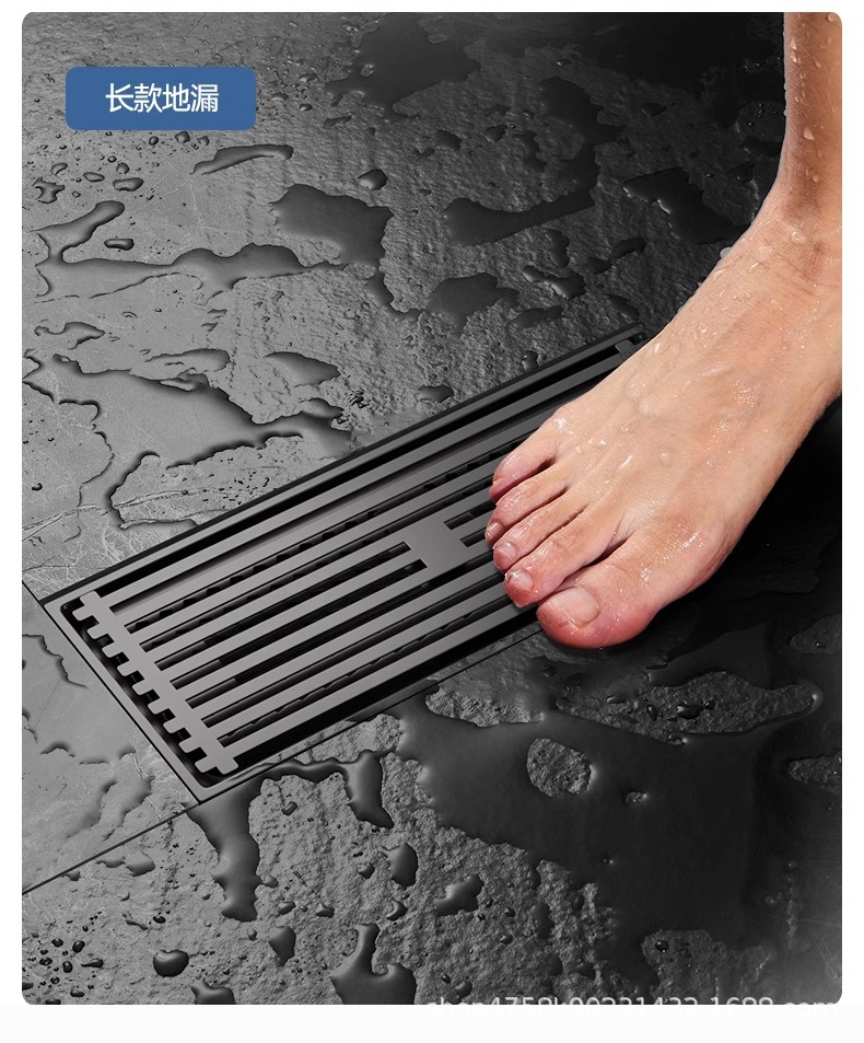 不锈钢密封防臭地漏卫生间下水道地漏厨房浴室洗衣机排水方形地漏详情32