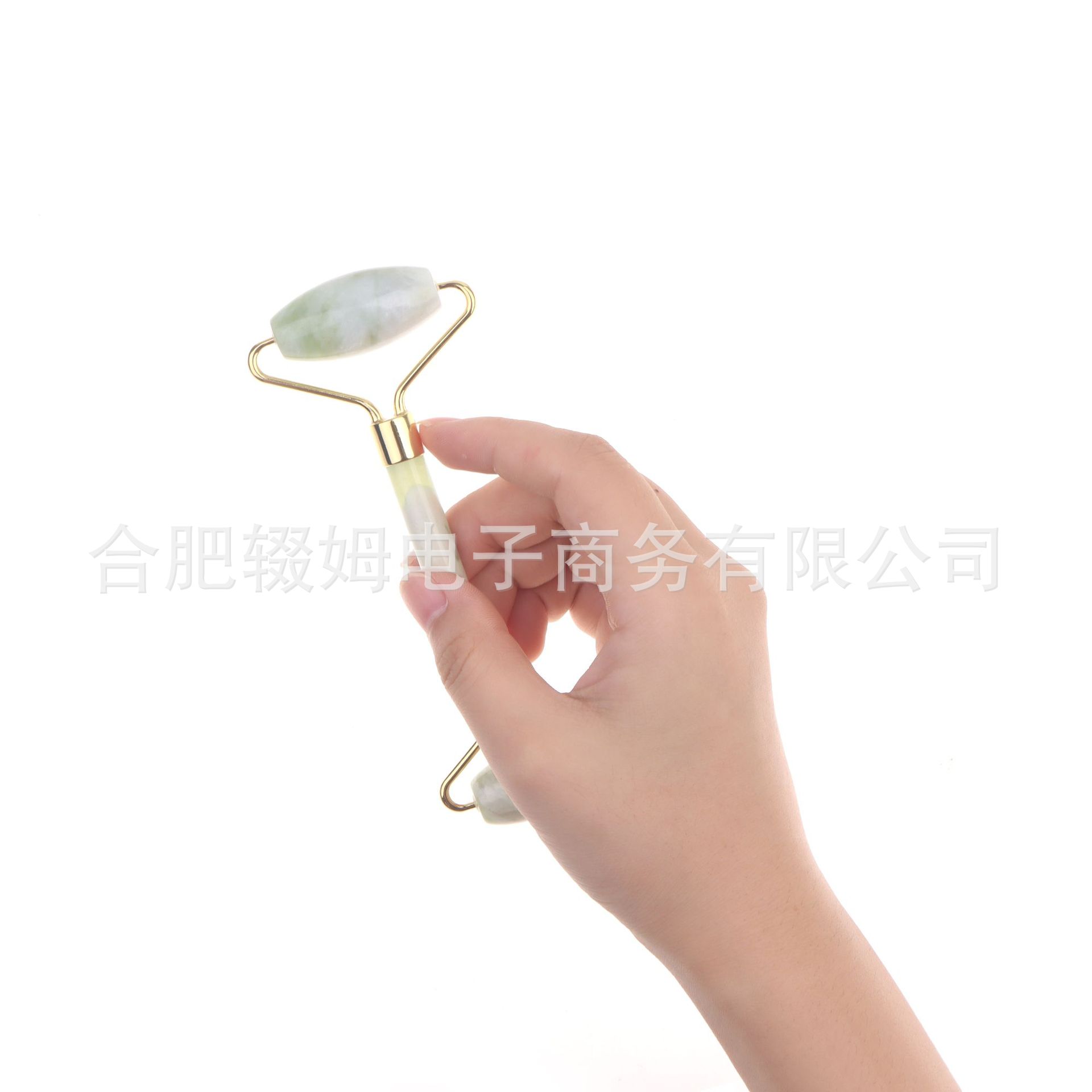 跨境岫玉甲翠玉石揉脸器按摩滚轮刮痧板厂家直销便携式经络刮痧按摩工具皮肤美容护理详情19