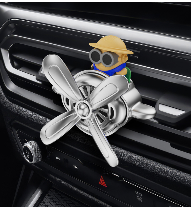 Factory direct sales of car aroma diffusers, small aircraft air conditioning outlets, fans, solid car decorations, cartoon and cute fragrances pic 17