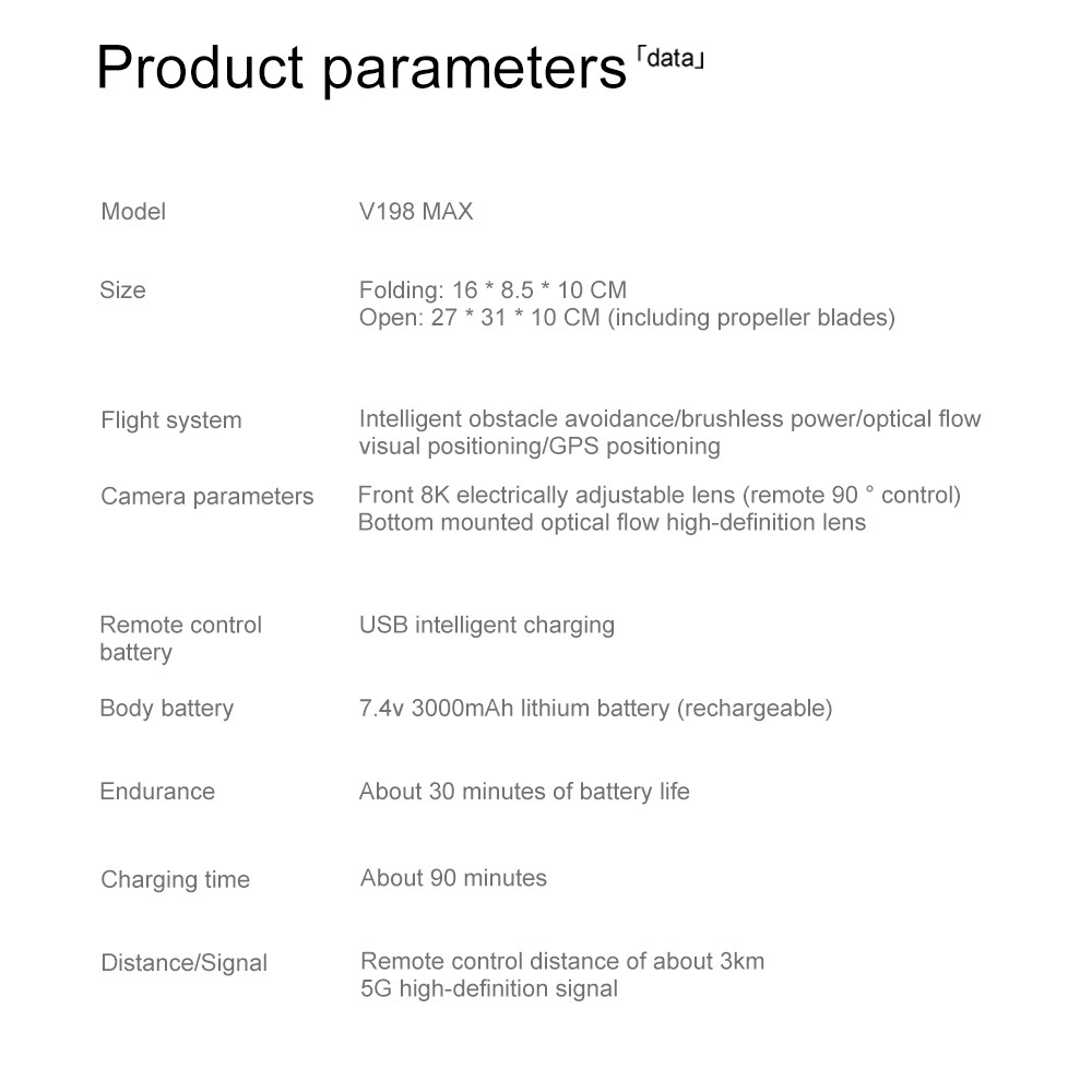 Cross-border new product V198MAX brushless GPS return with screen high-definition aerial photography obstacle avoidance drone, foreign trade remote control aircraft pic 25