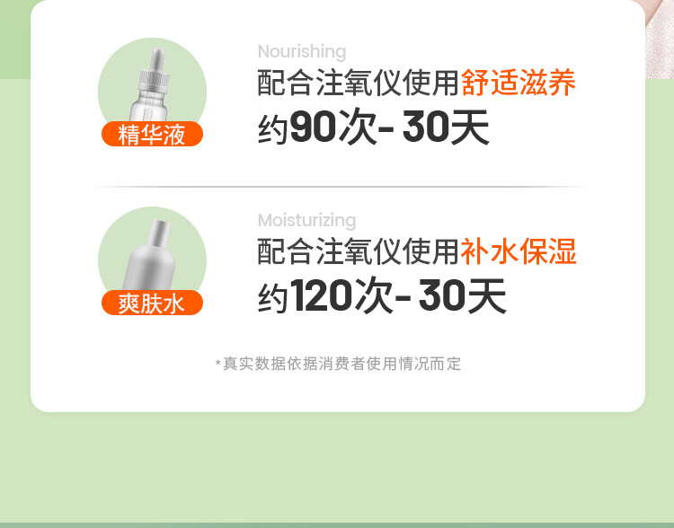 2022新款全金属高压雾化注氧仪美容院家用便携充电无针水光美容仪详情5