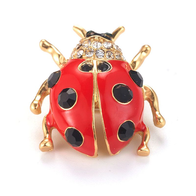 新款中古风饰品镶嵌小高级设计复古胸针甲壳虫欧美徽章法式时尚详情30