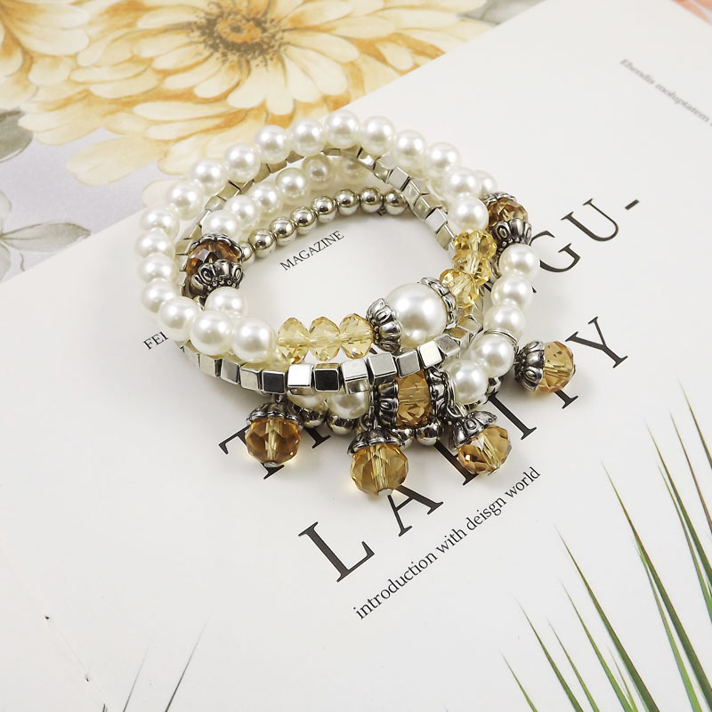 欧美时尚夏威夷风海滩风泰国度假风弹力线串珠手链手环手饰S7759详情9